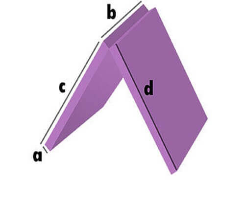 Bezug nach Maß zweiteiliges Klapppolster