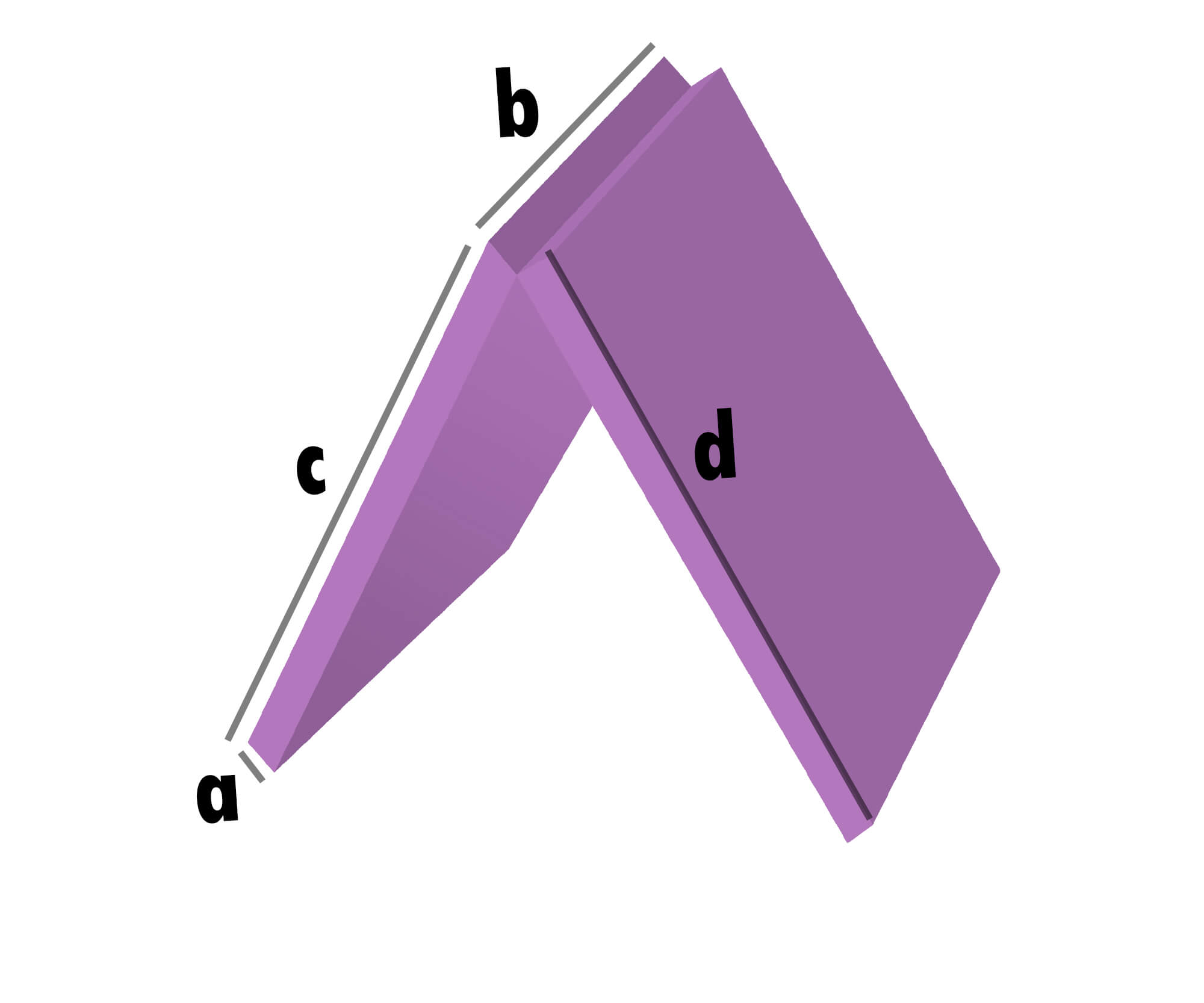 Vanpolster 2-teiliges Klapppolster nach Maß
