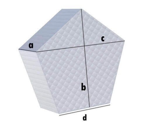 Wohnmobil Matratze Fünfeck nach Maß