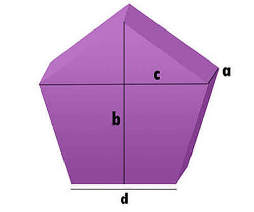 Fünfeck Hundekissen / Hundematratze