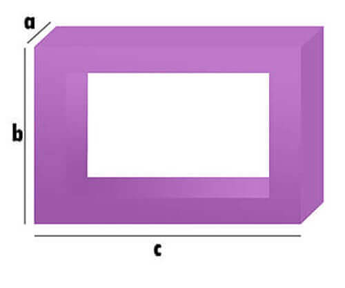 Wohnwagenpolster - Rechteck mit Aushöhlung
