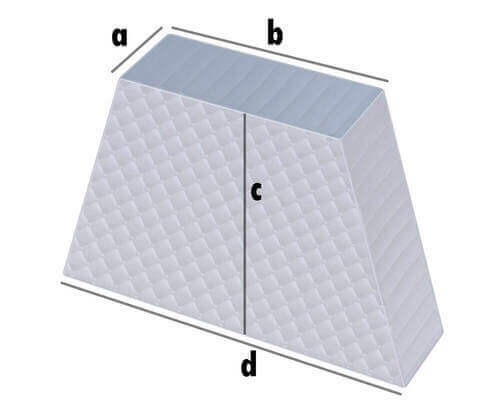 Wohnmobil Matratze Trapezform nach Maß